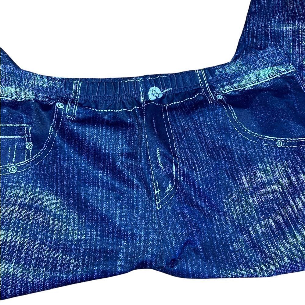 SHEIN size 2XL jeans print leggings new never worn see pics